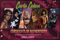 CARLA COHEN EMBOSSED COA