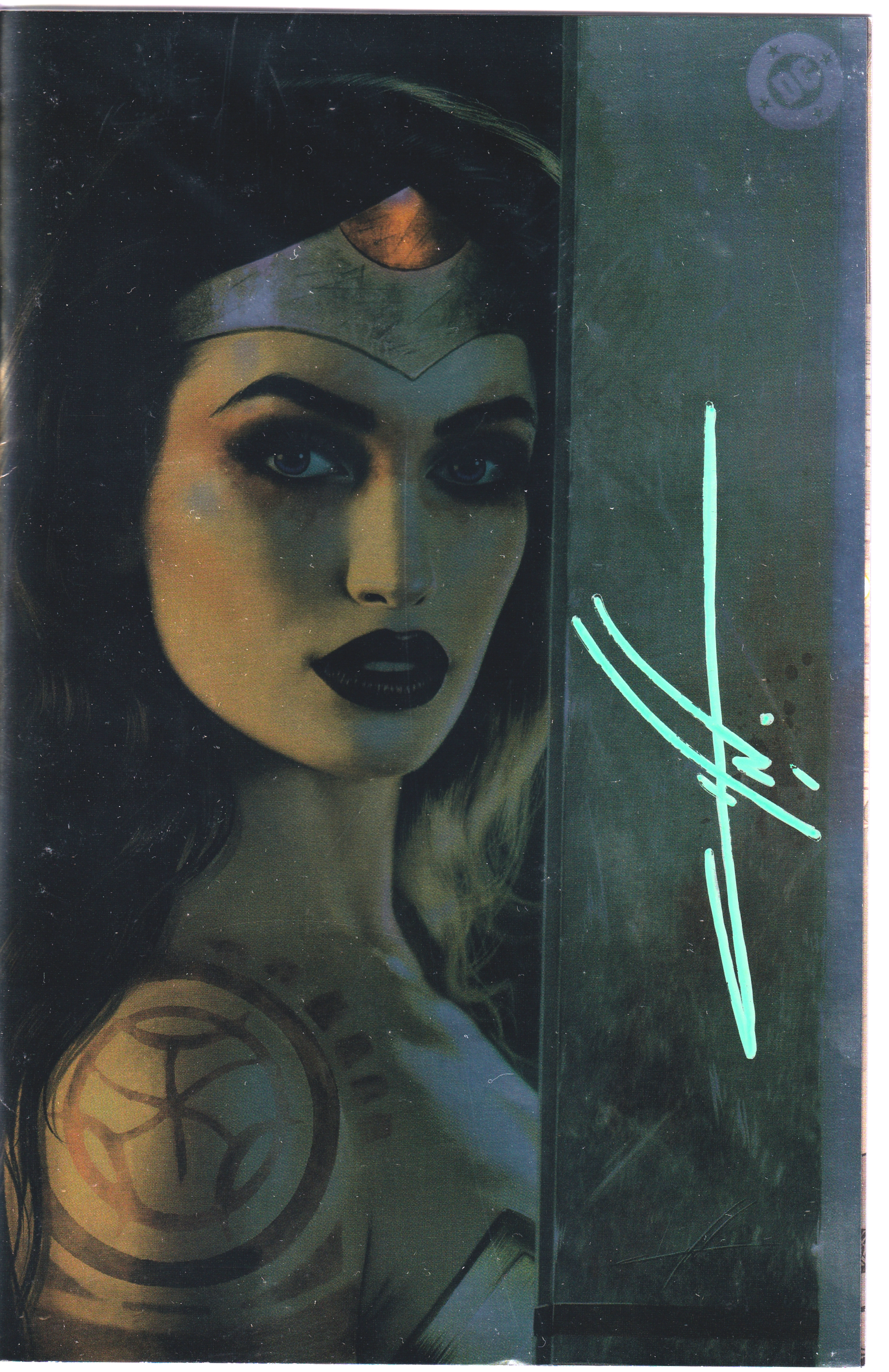 ABSOLUTE WONDER WOMAN #17 CARLA COHEN SIGNED VIRGIN FOIL EXCLUSIVE