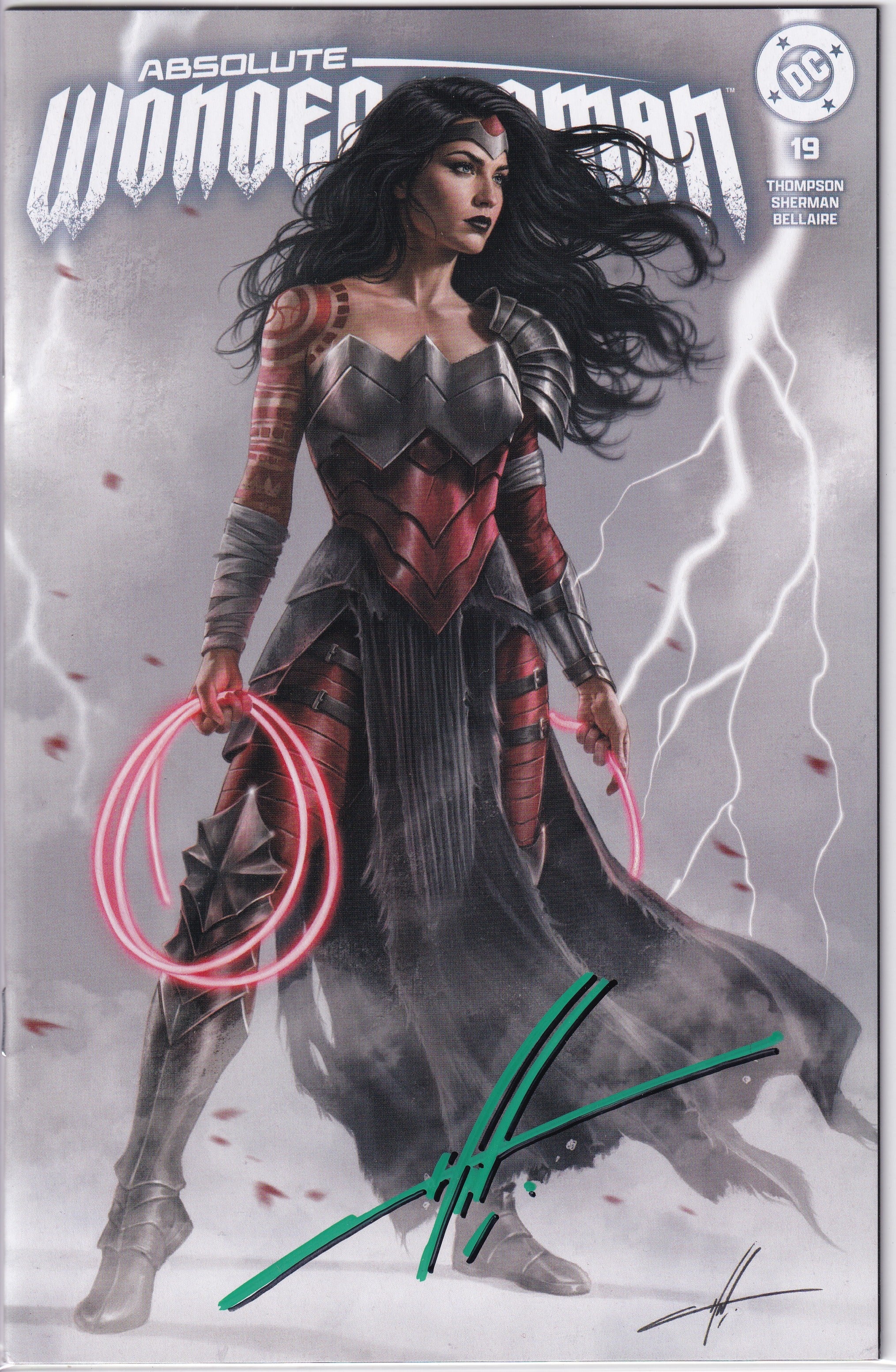 ABSOLUTE WONDER WOMAN #19 CARLA COHEN SIGNED EXCLUSIVE