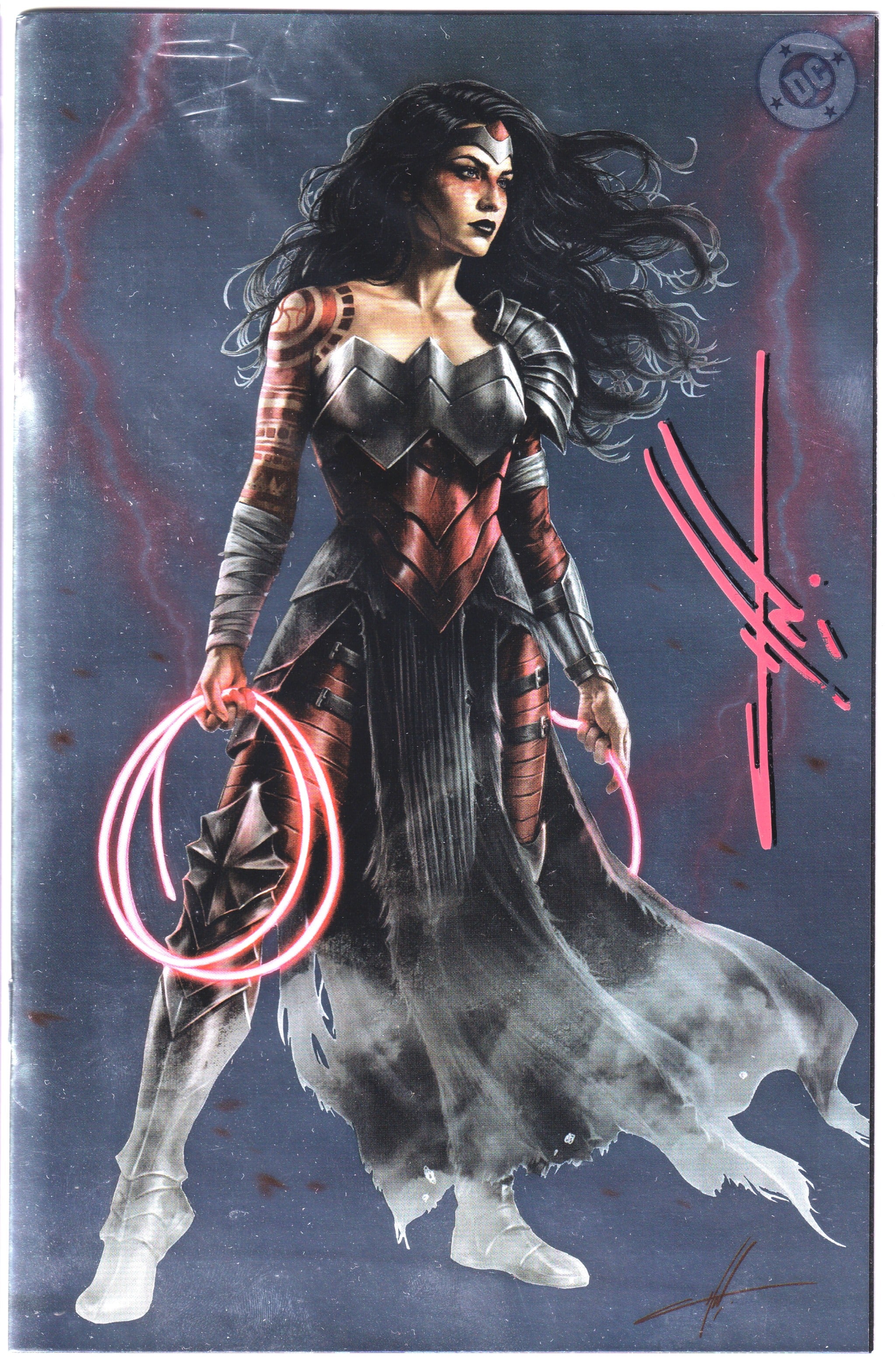 ABSOLUTE WONDER WOMAN #19 CARLA COHEN SIGNED VIRGIN FOIL EXCLUSIVE