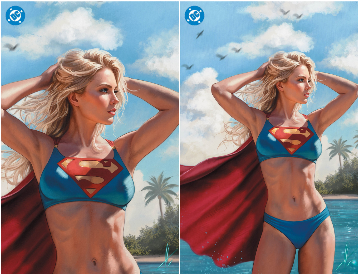 SUPERGIRL #1 CARLA COHEN FOIL EXCLUSIVE