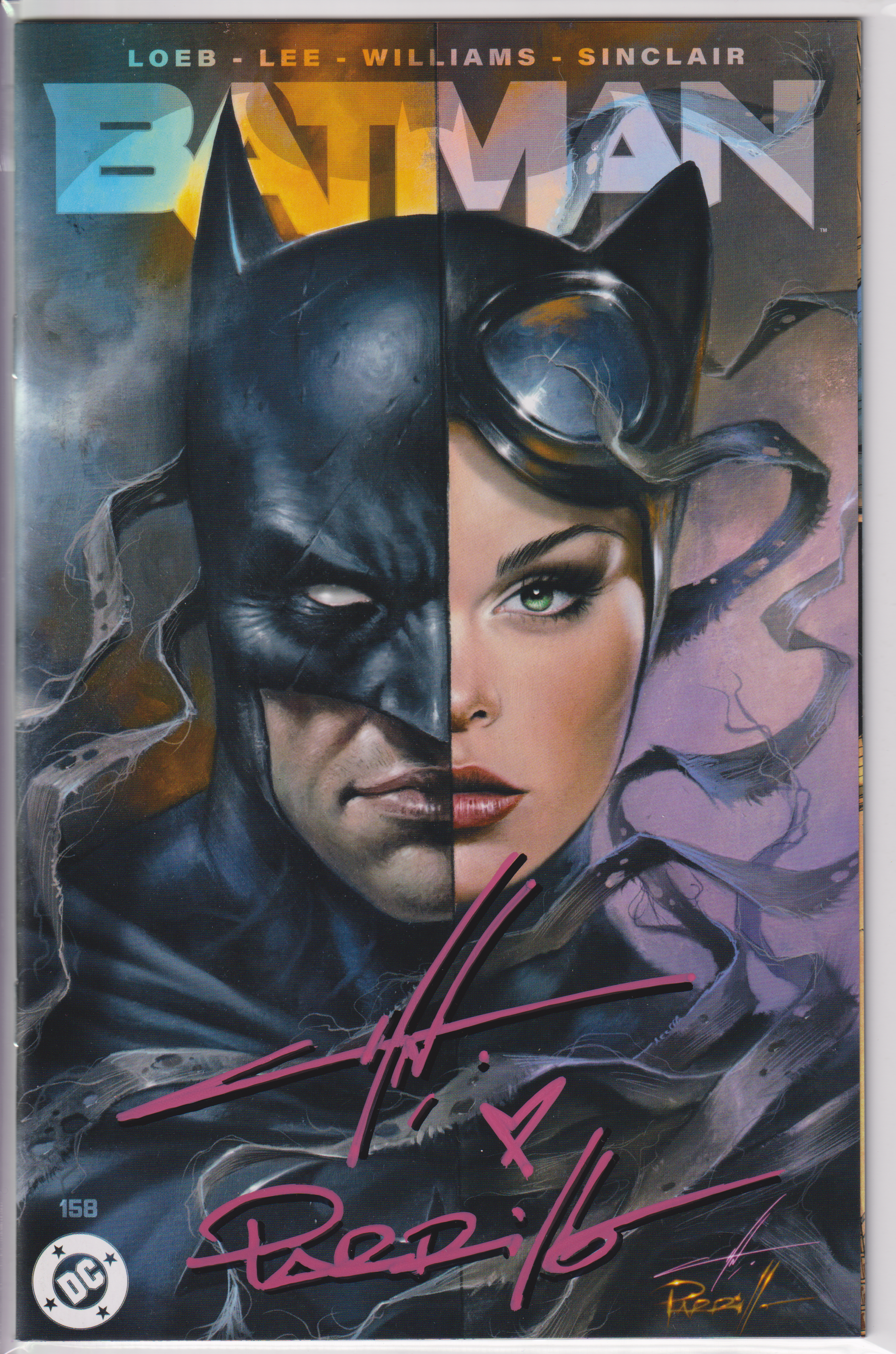 BATMAN #158 CARLA COHEN & LUCIO PARRILLO SIGNED C2E2 EXCLUSIVE