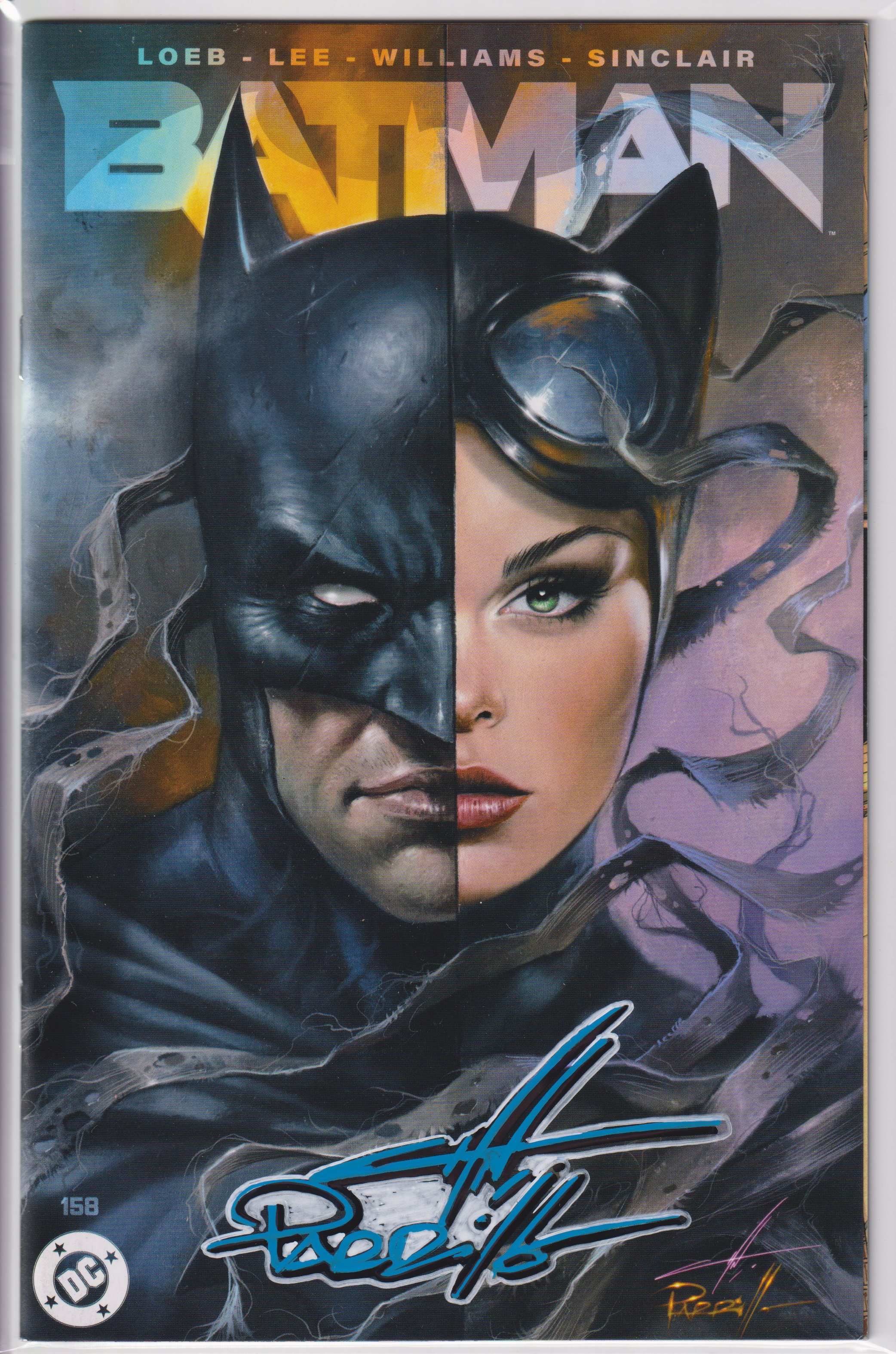 BATMAN #158 CARLA COHEN & LUCIO PARRILLO SIGNED C2E2 EXCLUSIVE