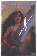 ABSOLUTE WONDER WOMAN #4 CARLA COHEN FOIL SIGNED EXCLUSIVE