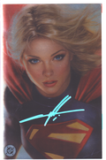 SUPERGIRL #1 CARLA COHEN FOIL SIGNED EXCLUSIVE