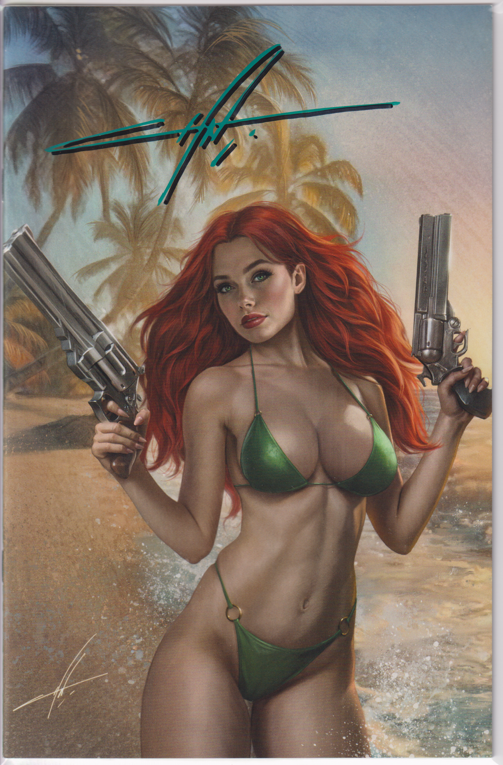 HEAT SEEKERS EXPOSED #1 CARLA COHEN SIGNED VIRGIN VARIANT
