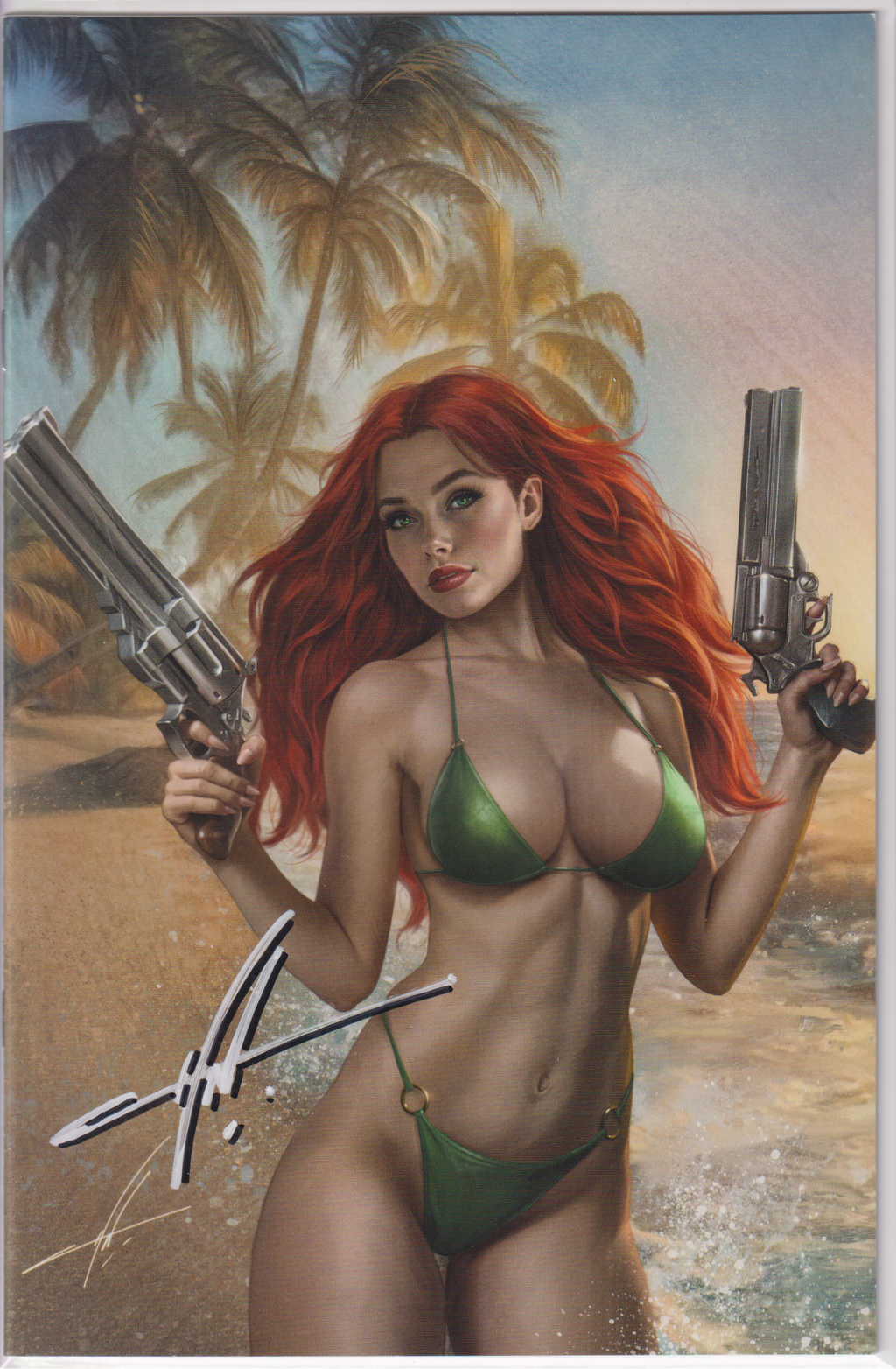 HEAT SEEKERS EXPOSED #1 CARLA COHEN SIGNED VIRGIN VARIANT