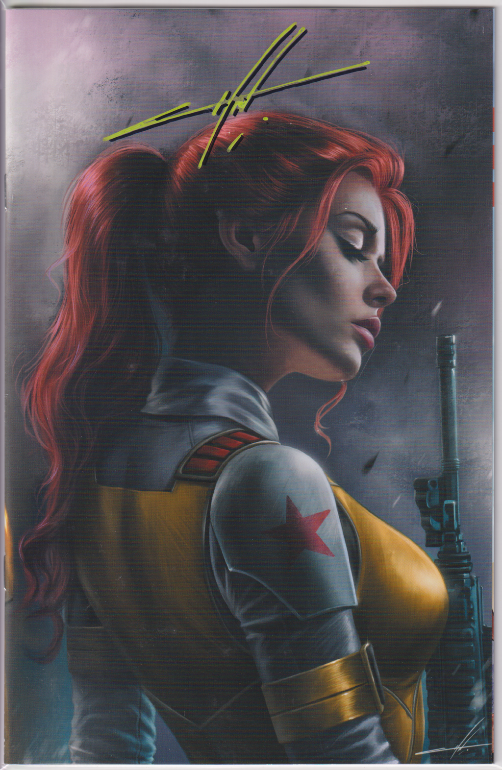 G.I JOE #16 CARLA COHEN SIGNED VIRGIN EXCLUSIVE