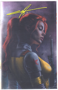G.I JOE #16 CARLA COHEN SIGNED VIRGIN FOIL EXCLUSIVE
