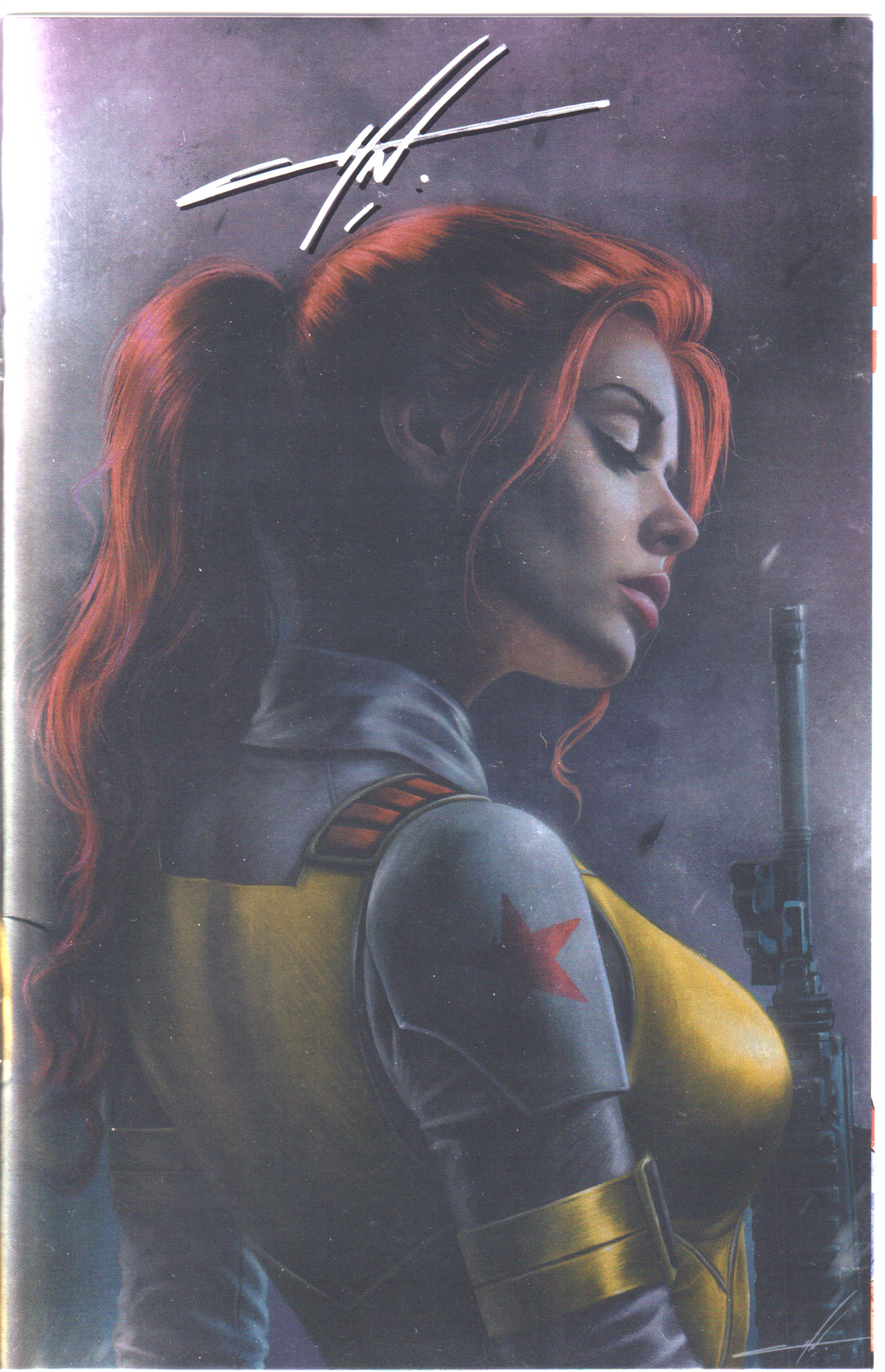 G.I JOE #16 CARLA COHEN SIGNED VIRGIN FOIL EXCLUSIVE