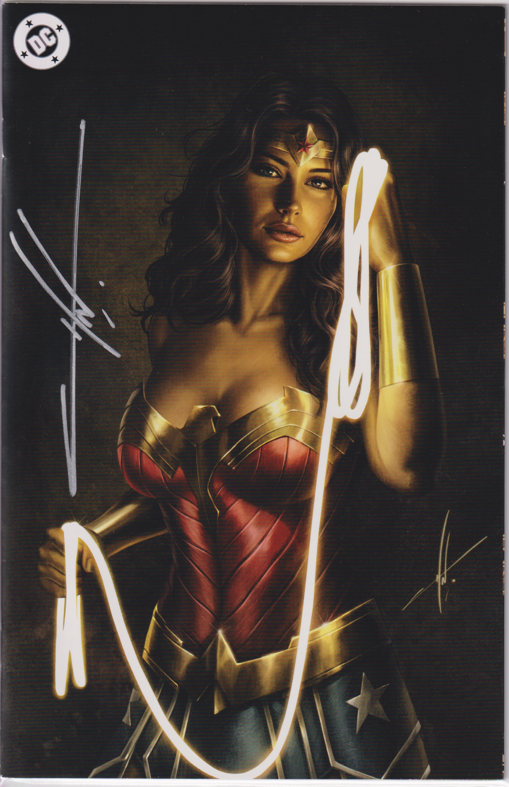 WONDER WOMAN #25 CARLA COHEN SIGNED VIRGIN EXCLUSIVE