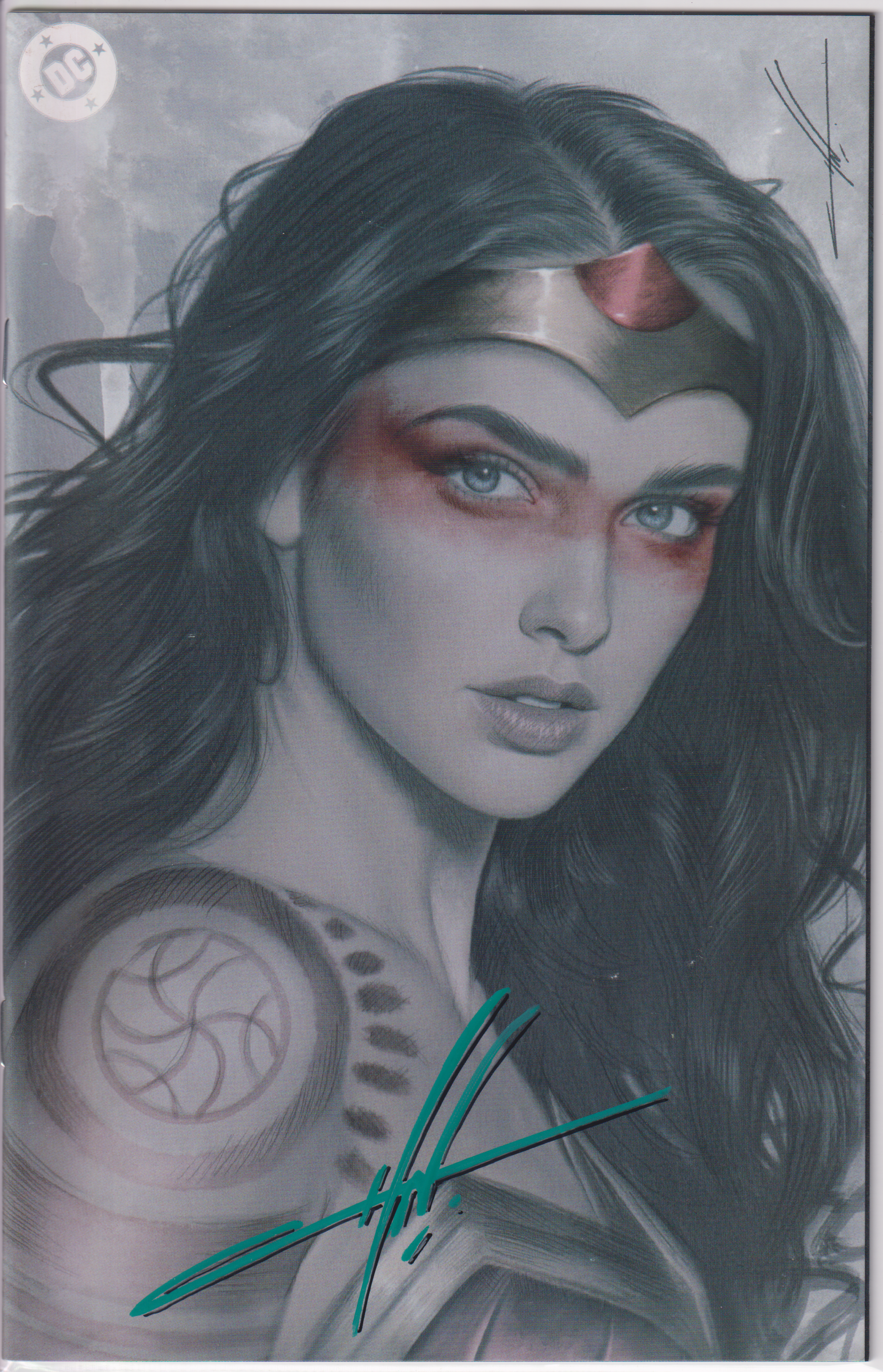 ABSOLUTE WONDER WOMAN #5 CARLA COHEN SIGNED VIRGIN EXCLUSIVE