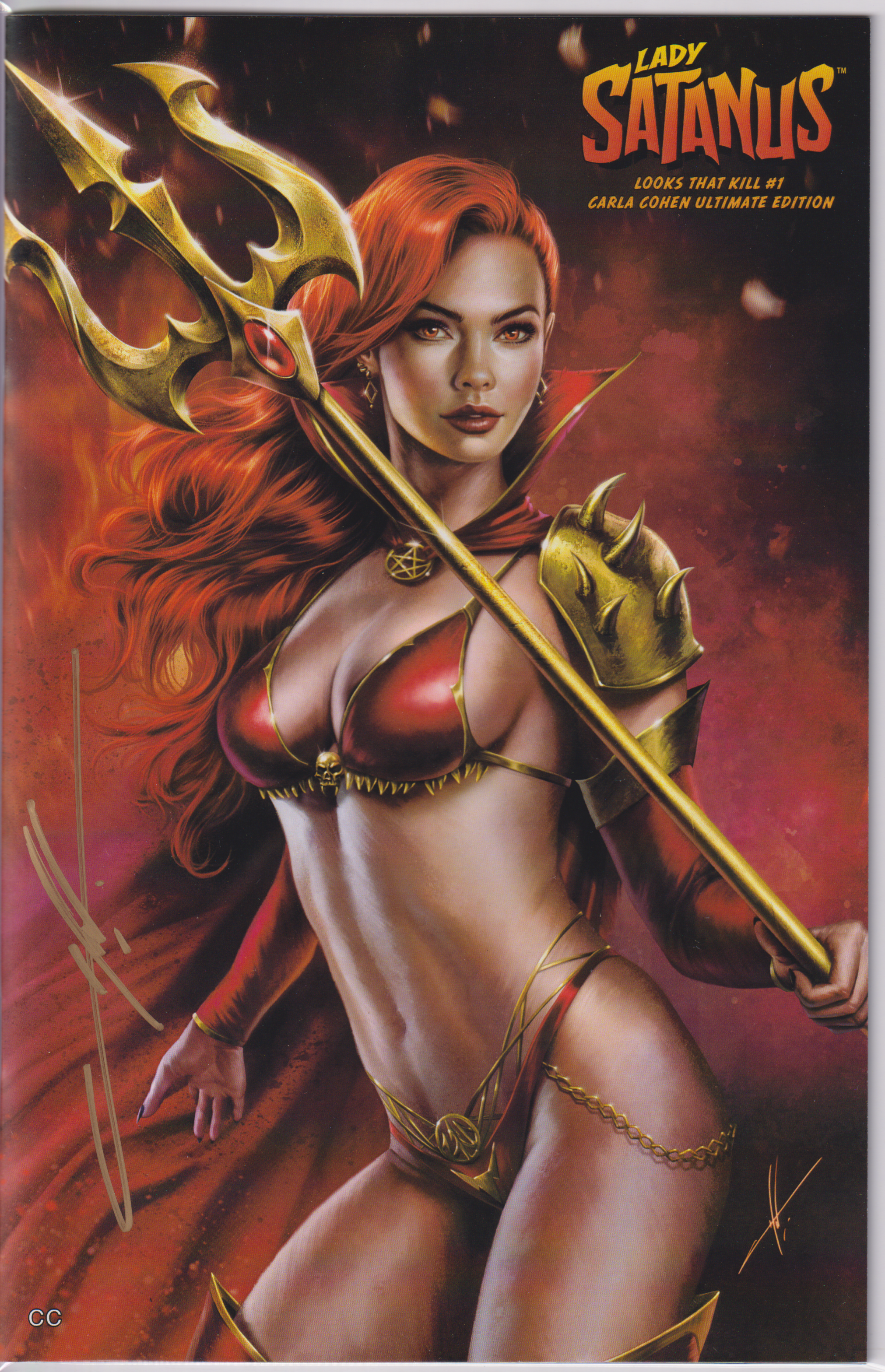 LADY SATANUS #1 SIGNED CARLA COHEN ULTIMATE EDITION
