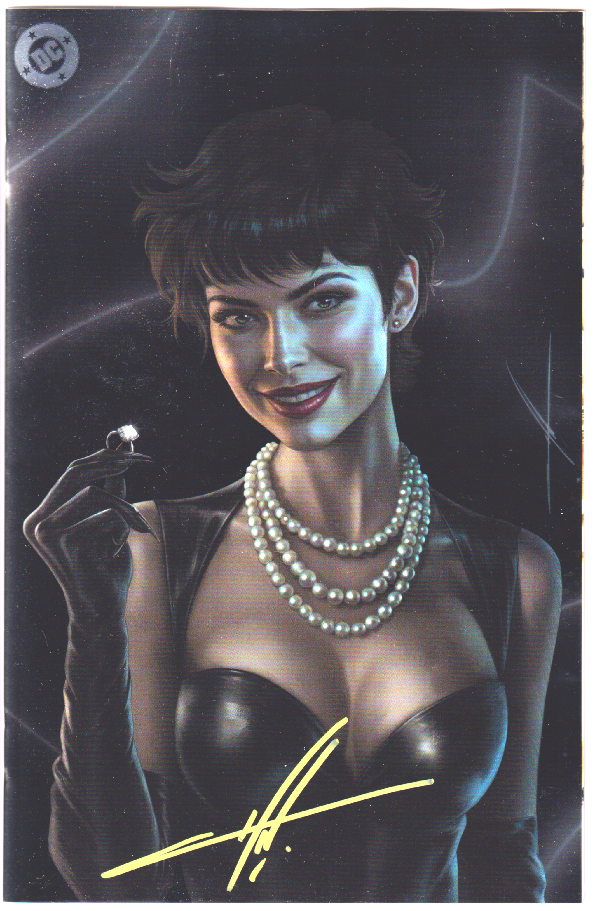 CATWOMAN #84 CARLA COHEN SIGNED VIRGIN FOIL EXCLUSIVE