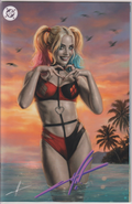 G'NORTS SWIMSUIT EDITION HARLEY QUINN #1 CARLA COHEN SIGNED MEGA 2026 VIRGIN EXCLUSIVE