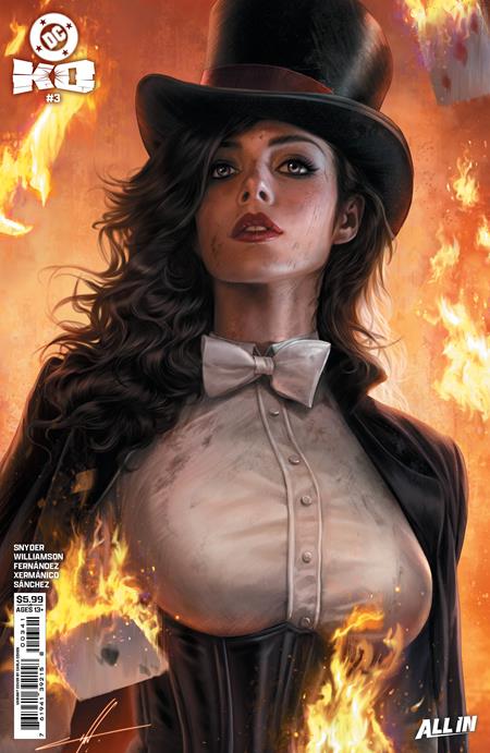 DC K.O. #3 CARLA COHEN SIGNED VARIANT