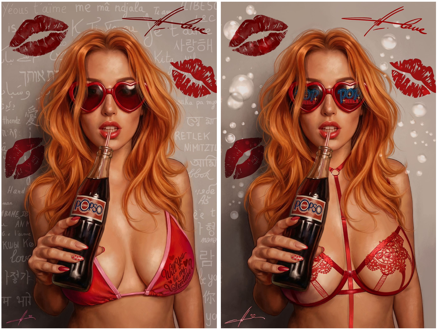 POP KILL #1 SEASONAL FLAVORS VALENTINES DAY CARLA COHEN EXCLUSIVE